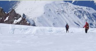 Camicrema de cerro en invierno